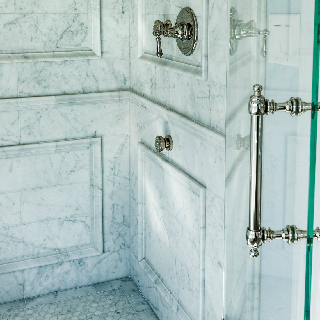 Tile Coverage Master Bathroom Shower Wayne Pa