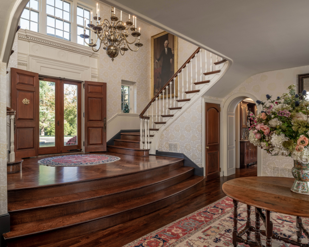 villanova-pa-entry-way-staircase-interior-design