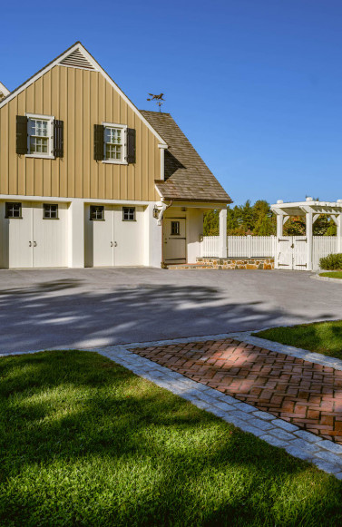 brick-walkway-driveway-garages-exterior-design