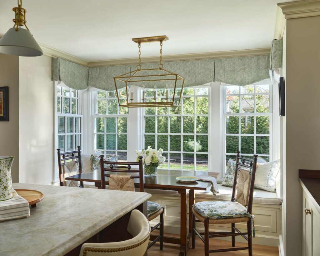 Meadowbank Dining Room Wooden Table Windows Downsizing Tips